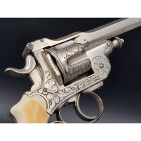 Armes de Poing GRAND REVOLVER BLEGE A BRISURE TYPE WARNANT CALIBRE 11mm MAS73  - Belgique XIXè {PRODUCT_REFERENCE} - 6