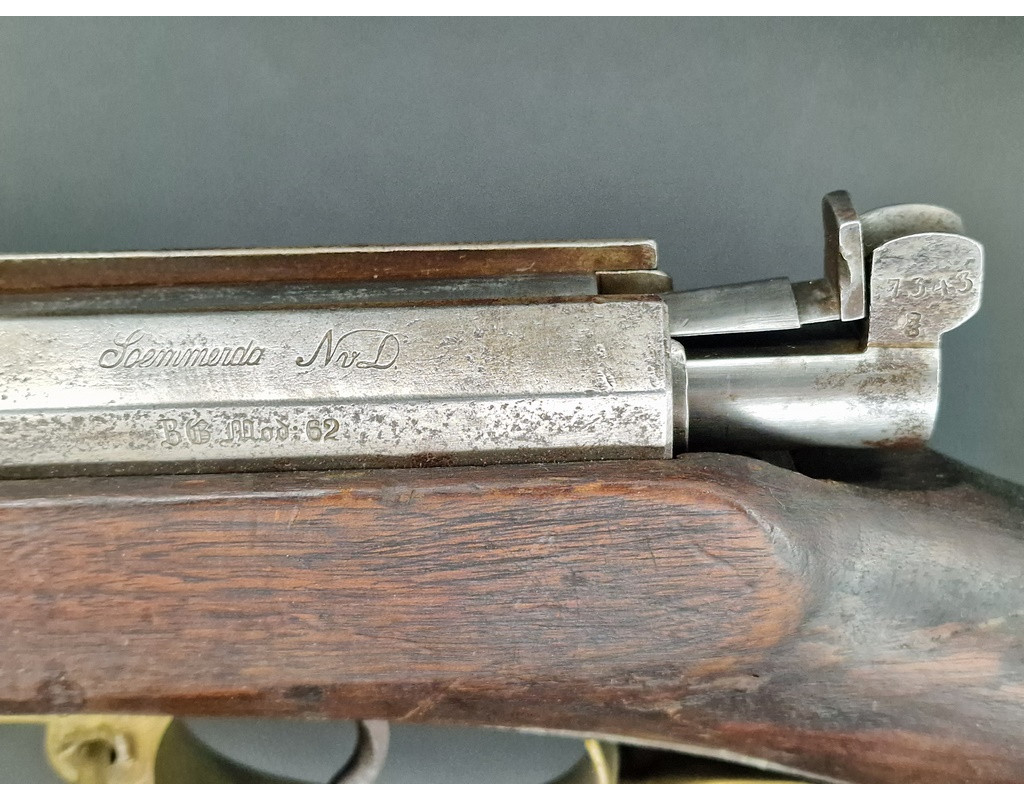 Armes Longues FUSILE REGLEMENTAIRE DREYSE MODELE 1862 SOMMERDA 28.R.F.1182 CALIBRE 15mm - Allemagne XIXè {PRODUCT_REFERENCE} - 8