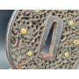 Arts & Armes du Japon TSUBA  KATANA WAKIZASHI    NAGA MARU GATA  NANBAN en FER    JAPON 18è {PRODUCT_REFERENCE} - 8