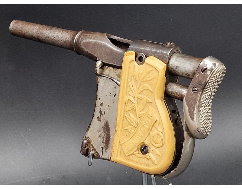 Handguns PISTOLET   LE RENOVATOR de Jacques ROUCHOUSSE 1889 Calibre 6mm  PALM PISTOL SQUEZZER {PRODUCT_REFERENCE} - 3