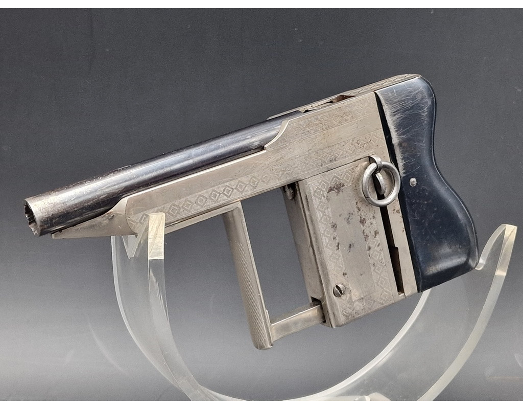 Handguns PISTOLET LE MERVEILLEUX de Jacques ROUCHOUSE Calibre 8 mm  PALM PISTOL SQUEZZER -  FRANCE XIXè {PRODUCT_REFERENCE} - 11