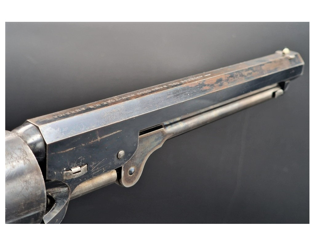 Armes de Poing SUPERBE  REVOLVER   COLT modèle 1851 NAVY de JAS WORMALD en 1861  CALIBRE 36  -  USA XIXè {PRODUCT_REFERENCE} - 2
