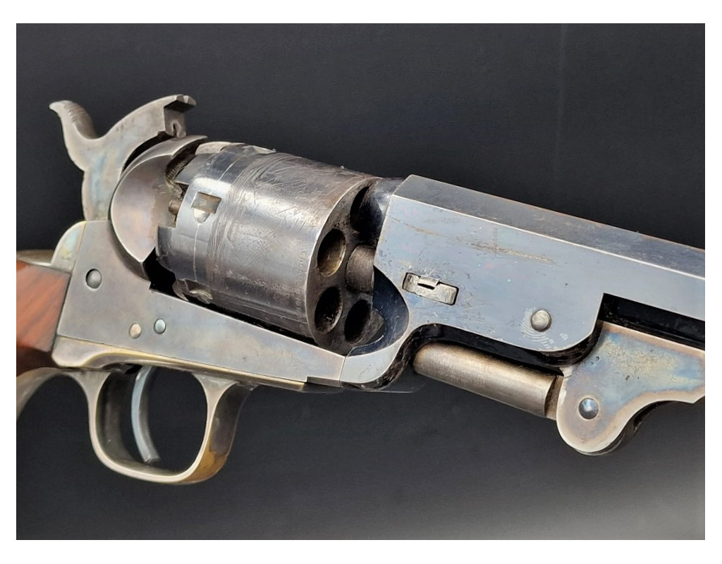 Armes de Poing SUPERBE  REVOLVER   COLT modèle 1851 NAVY de JAS WORMALD en 1861  CALIBRE 36  -  USA XIXè {PRODUCT_REFERENCE} - 5