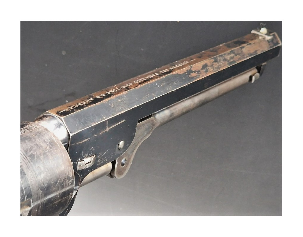 Armes de Poing SUPERBE  REVOLVER   COLT modèle 1851 NAVY de JAS WORMALD en 1861  CALIBRE 36  -  USA XIXè {PRODUCT_REFERENCE} - 6