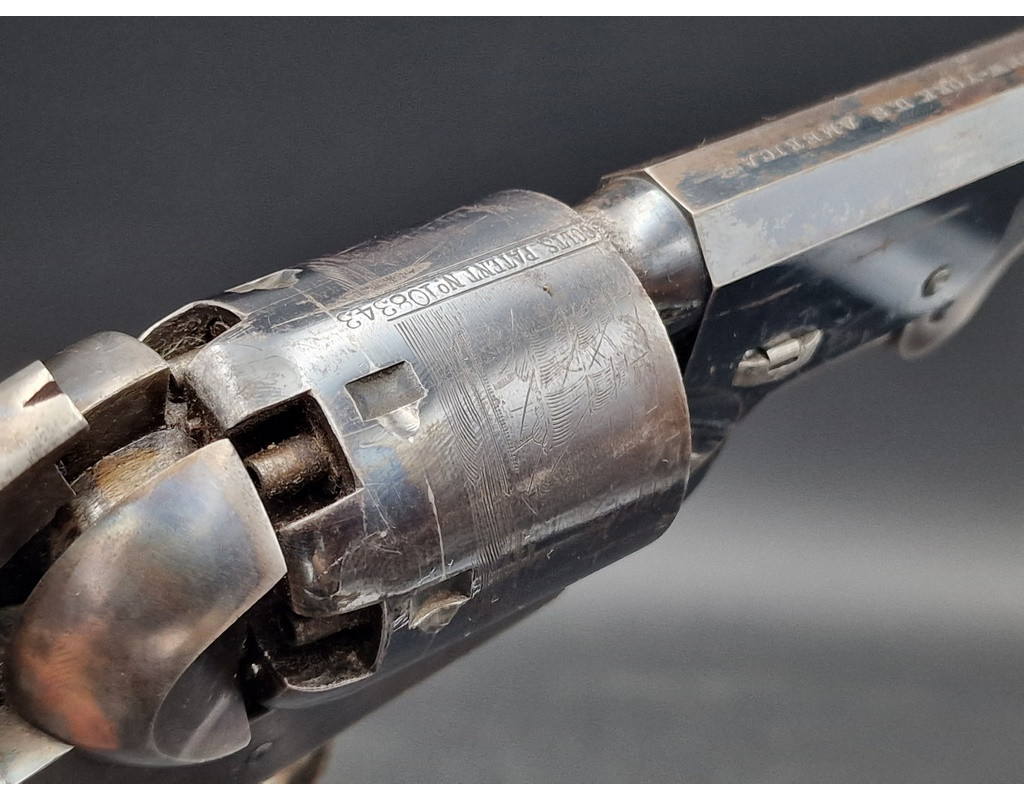 Armes de Poing SUPERBE  REVOLVER   COLT modèle 1851 NAVY de JAS WORMALD en 1861  CALIBRE 36  -  USA XIXè {PRODUCT_REFERENCE} - 9