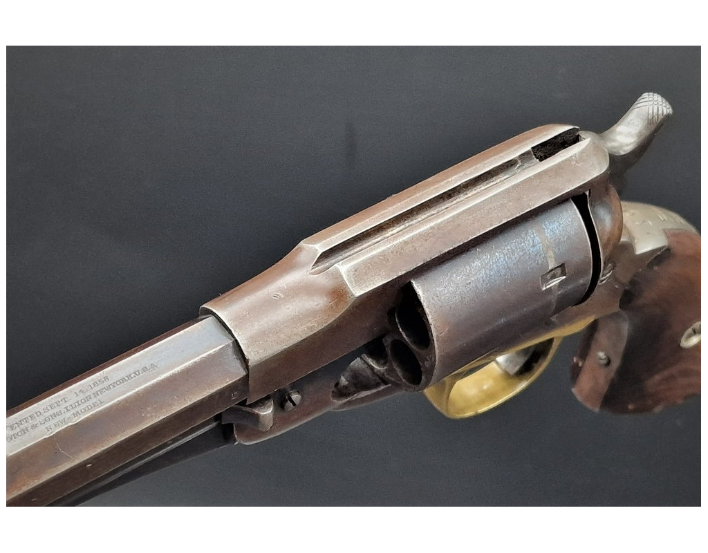 Handguns REVOLVER REMINGTON 1858   NEW MODEL ARMY  1863 CONVERSION PRIVEE CALIBRE 45LC - USA XIXè {PRODUCT_REFERENCE} - 3