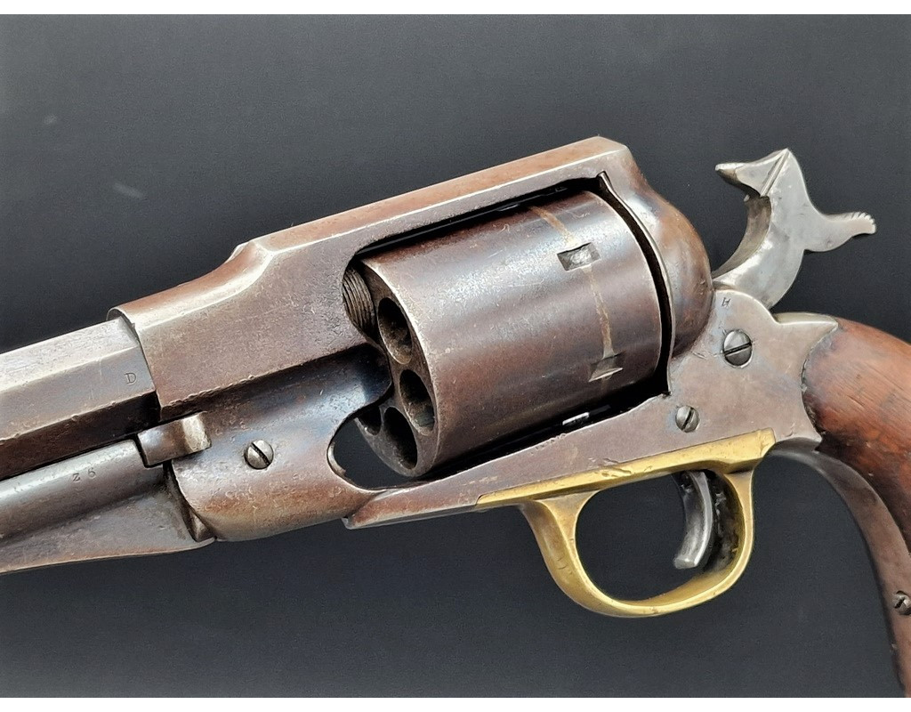 Handguns REVOLVER REMINGTON 1858   NEW MODEL ARMY  1863 CONVERSION PRIVEE CALIBRE 45LC - USA XIXè {PRODUCT_REFERENCE} - 16