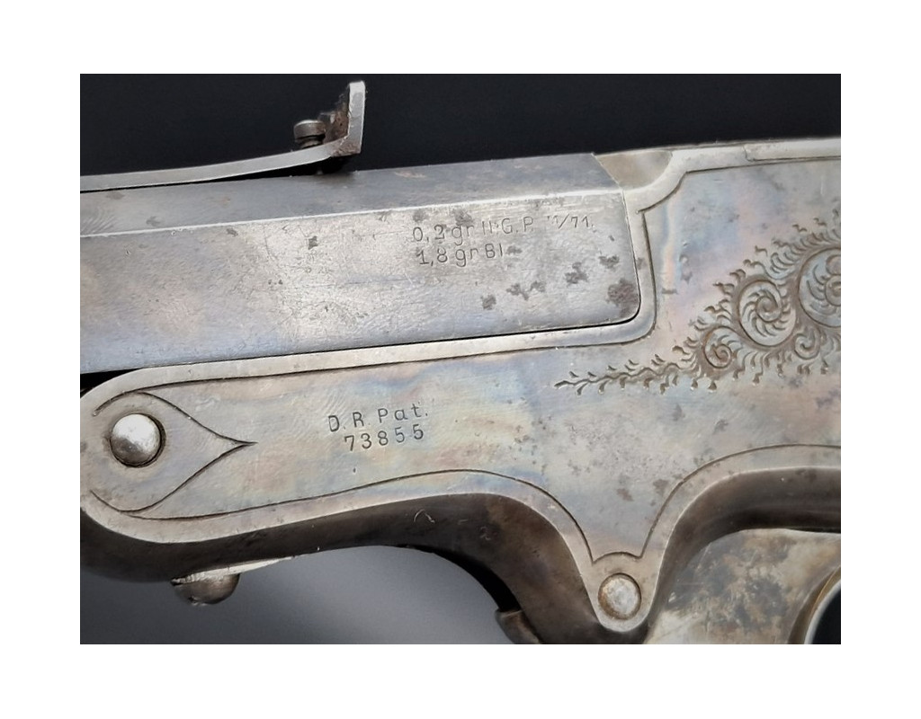 Handguns PISTOLET DE TIR à STECHER de LANGENHAN Modèle 1893  calibre 22 LR  -  Allemagne XIXè {PRODUCT_REFERENCE} - 8