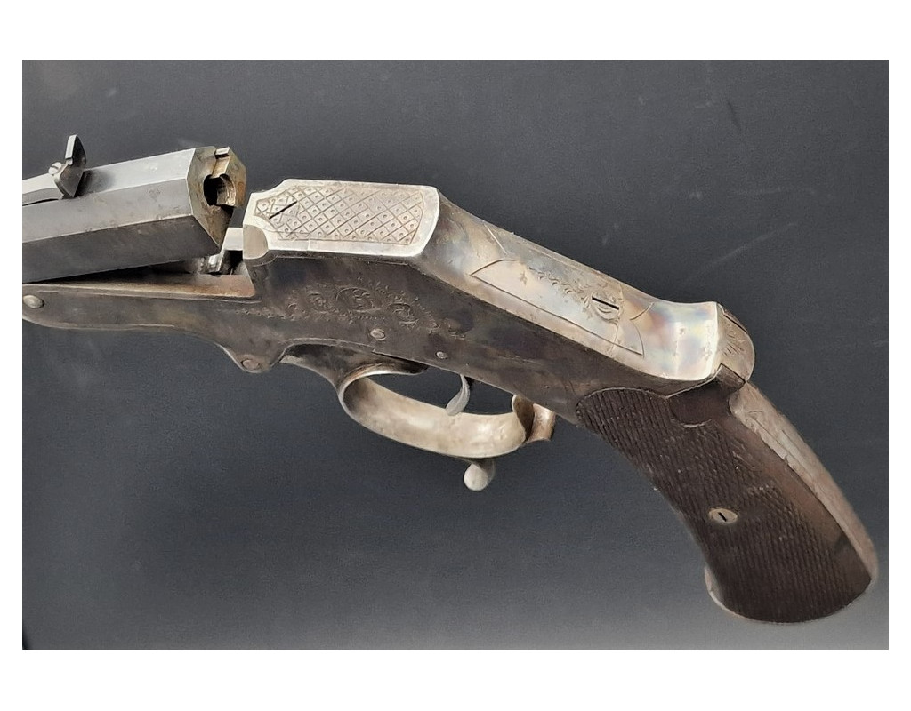 Handguns PISTOLET DE TIR à STECHER de LANGENHAN Modèle 1893  calibre 22 LR  -  Allemagne XIXè {PRODUCT_REFERENCE} - 11
