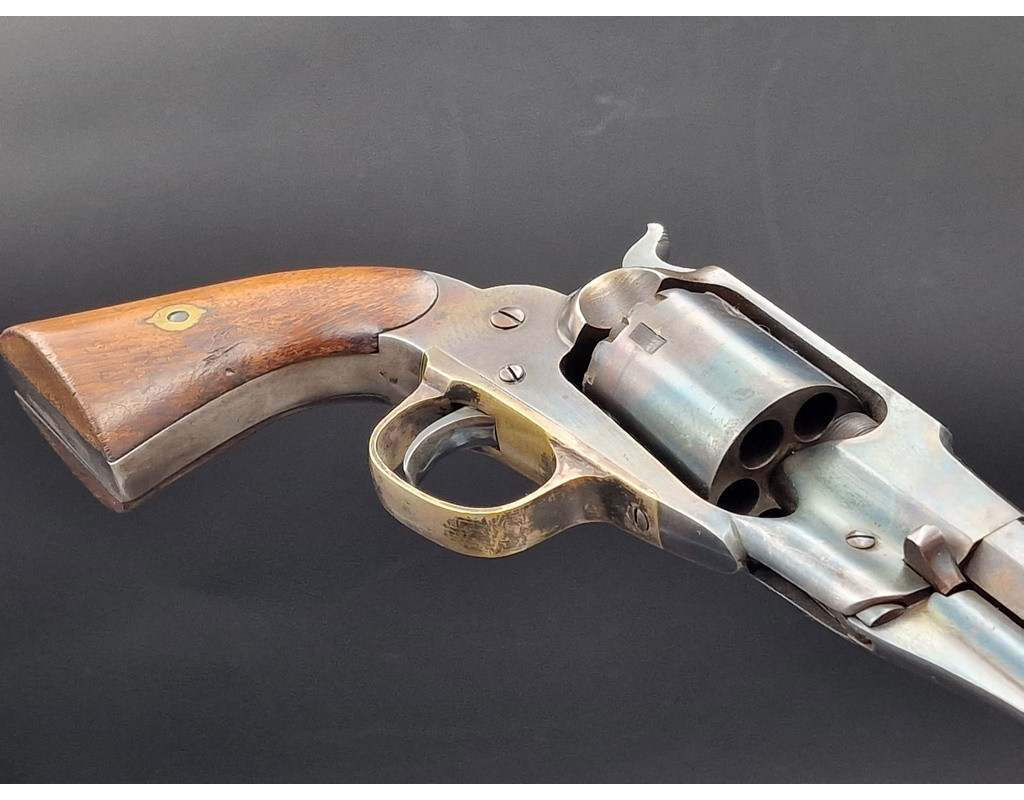 Handguns REMINGTON NEW MODEL SA BELT REVOLVER à PERCUSSION CALIBRE 36 PN  1865 à 30000Ex {PRODUCT_REFERENCE} - 11