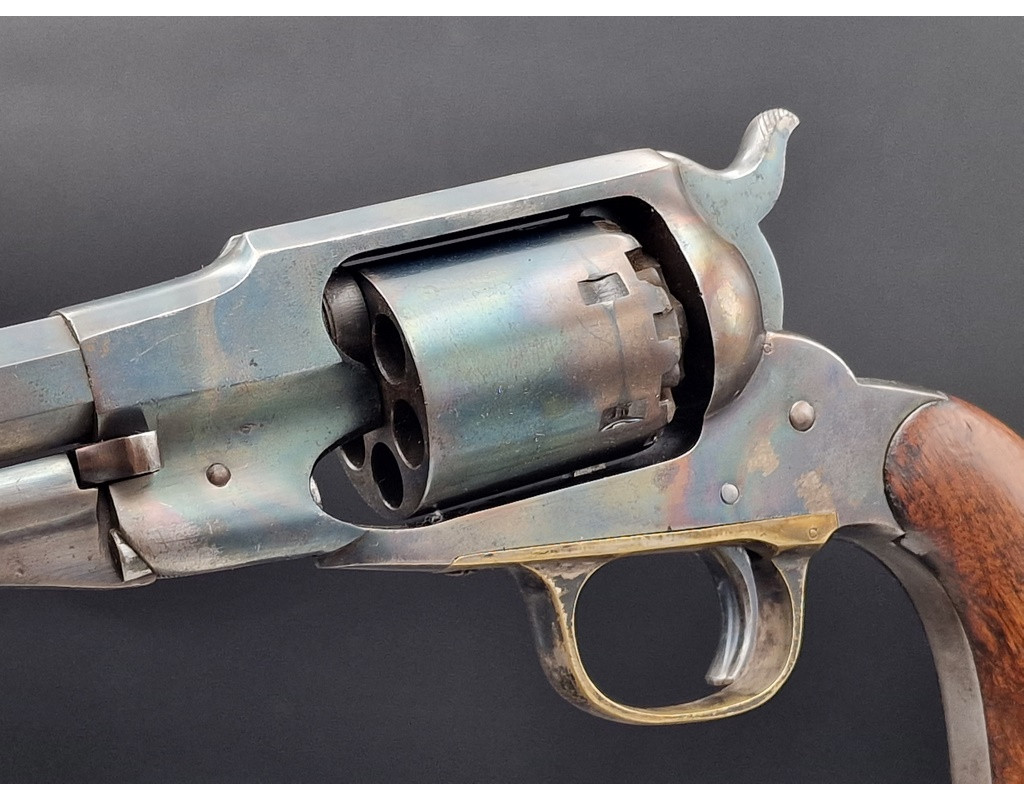 Handguns REMINGTON NEW MODEL SA BELT REVOLVER à PERCUSSION CALIBRE 36 PN  1865 à 30000Ex {PRODUCT_REFERENCE} - 13