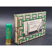 Munitions catégorie C DARNE COLLECTOR  BOITE MUNITIONS CHASSE  Calibre 20 / 70  plomb 4   années 70 {PRODUCT_REFERENCE} - 1