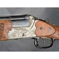 Armes Catégorie C CARABINE DE CHASSE DOUBLE EXPRESS SUPERPOSE Fr. Wilh. HEYM calibre 7 x 65 R  NEUF DE STOCK - ALLEMAGNE XXè {PR