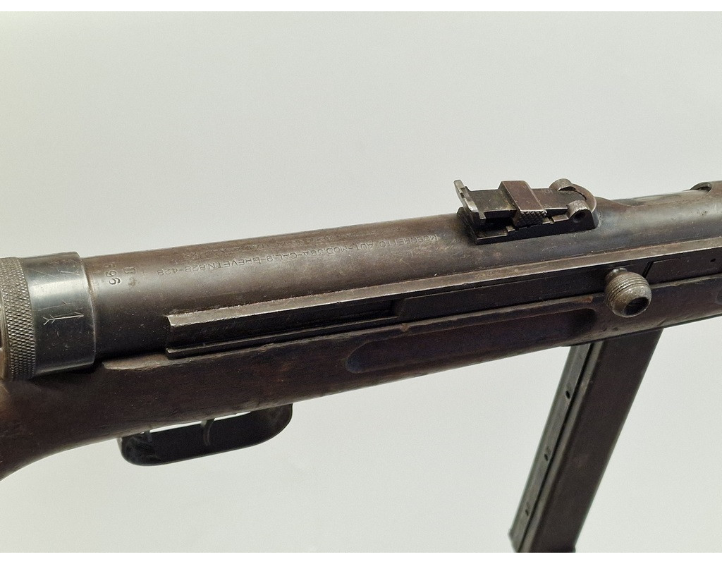 Armes Neutralisées  WW2  BERETTA M38A   PISTOLET MITRAILLEUR 1938 modèle A dater 1942 9mm NEUTRA DECO UE 2022 {PRODUCT_REFERENCE