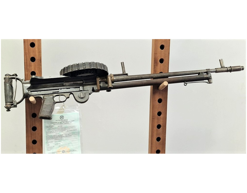 Armes Neutralisées  MITRAILLEUSE BSA LEWIS MARK II AVIATION CALIBRE 303 BRITISH BIRMINGHAM SMALL ARMS - GB WW1 {PRODUCT_REFERENC