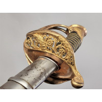 Armes Blanches SABRE D'OFFICIER SUPERIEUR ETAT MAJOR Modèle 1855 MANCEAUX à PARIS - France second Empire {PRODUCT_REFERENCE} - 3