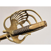 Armes Blanches SABRE OFFICIER à GARDE DE BATAILLE DES TROUPES A CHEVAL RÈGLEMENT DE 1812 - FRANCE 1er EMPIRE {PRODUCT_REFERENCE}