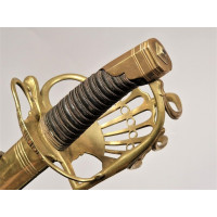 Armes Blanches SABRE OFFICIER à GARDE DE BATAILLE DES TROUPES A CHEVAL RÈGLEMENT DE 1812 - FRANCE 1er EMPIRE {PRODUCT_REFERENCE}