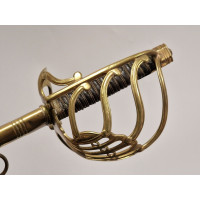 Armes Blanches SABRE OFFICIER à GARDE DE BATAILLE DES TROUPES A CHEVAL RÈGLEMENT DE 1812 - FRANCE 1er EMPIRE {PRODUCT_REFERENCE}
