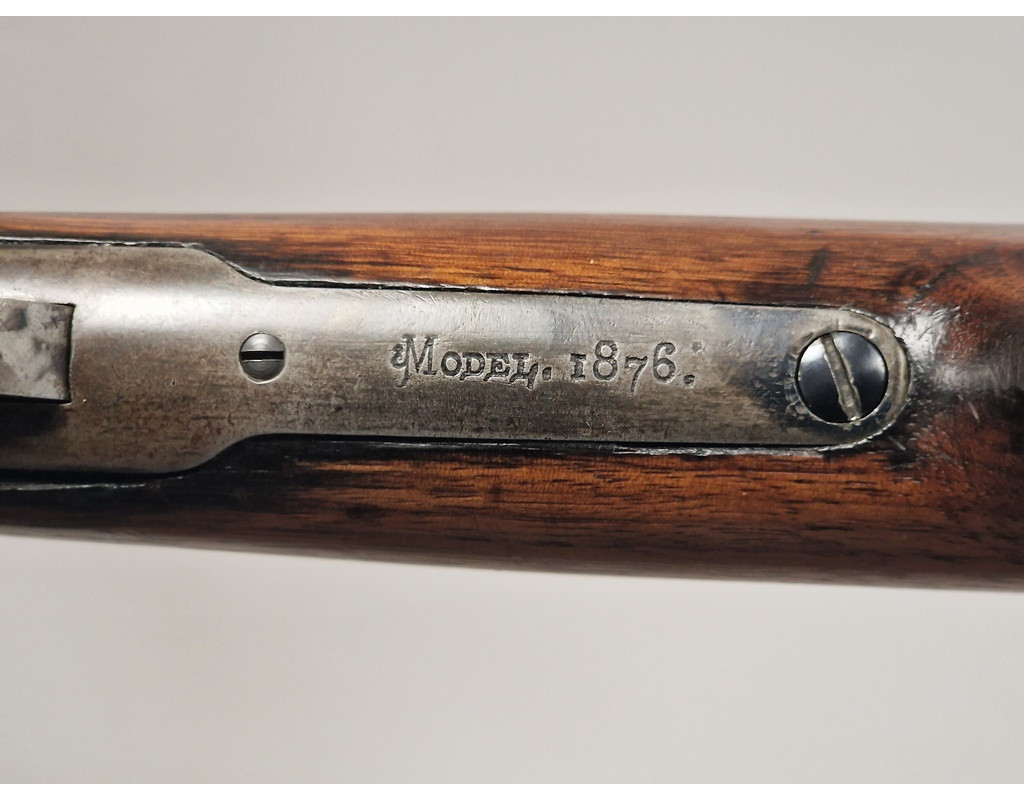 Armes Longues FUSIL WINCHESTER  MODELE 1876  RIFLE  Calibre 45.60 WCF  de 1881 - USA XIXè {PRODUCT_REFERENCE} - 12