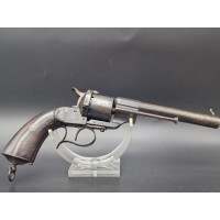 Handguns REVOLVER LEFAUCHEUX Modèle 1854 Civil Calibre 12mm à Broche - France second Empire {PRODUCT_REFERENCE} - 1