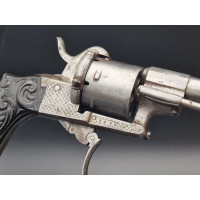 Armes de Poing REVOLVER LEFAUCHEUX BREVETE double action CALIBRE 9mm A BROCHE - Belgique XIXè {PRODUCT_REFERENCE} - 9