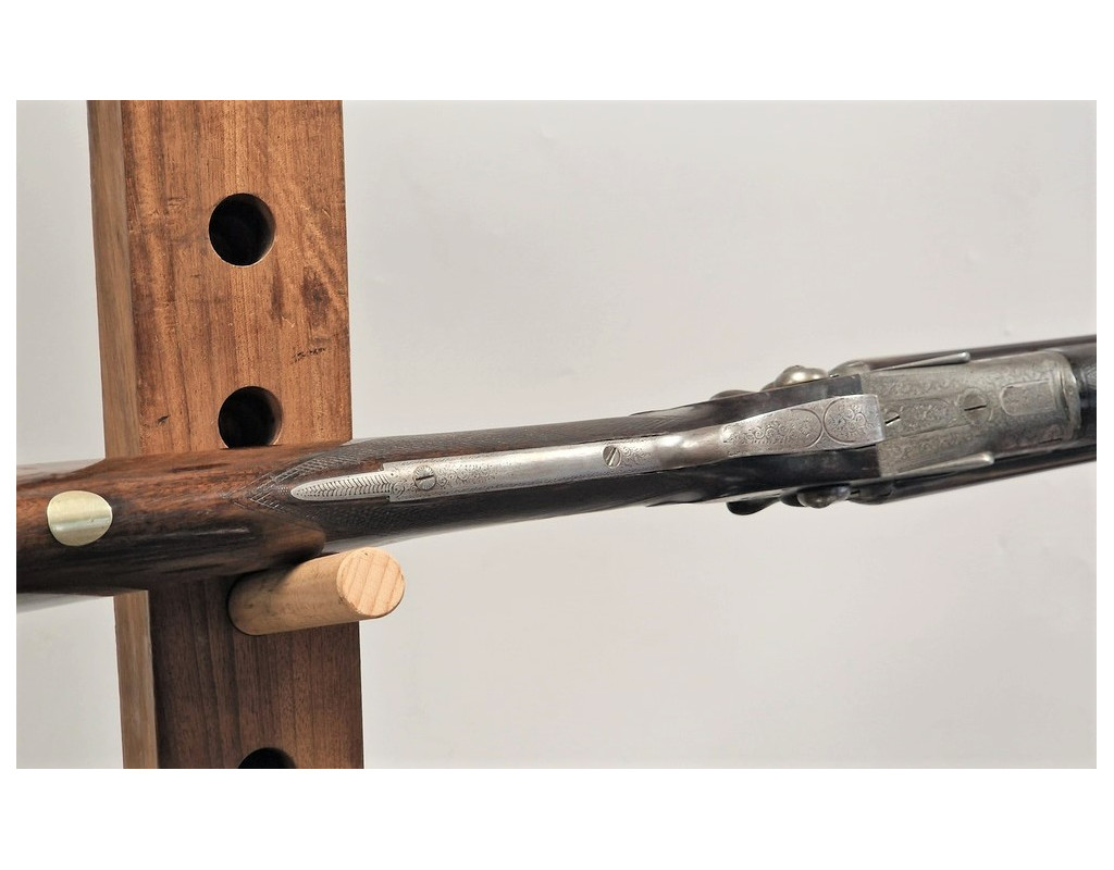 Armes Longues FUSIL DE CHASSE  E.M. REILLY & C°  LONDON   CHIENS EXTERIEURS TIR AUX PIGEONS  brevet 1870  Calibre 12 / 70 - Fran